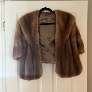 antique mink stole